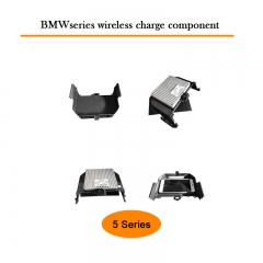 2018 OEM 5W Qi fast magnetic wireless car quick battery charger tray for iPhone specially for BMW 5