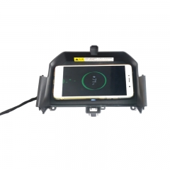 2018 OEM 5W Qi fast magnetic wireless car quick battery charger tray for iPhone specially for BMW 5