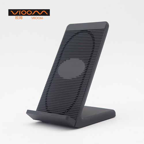 Cooling Fan Qi Fast Wireless Charger Stand Pad